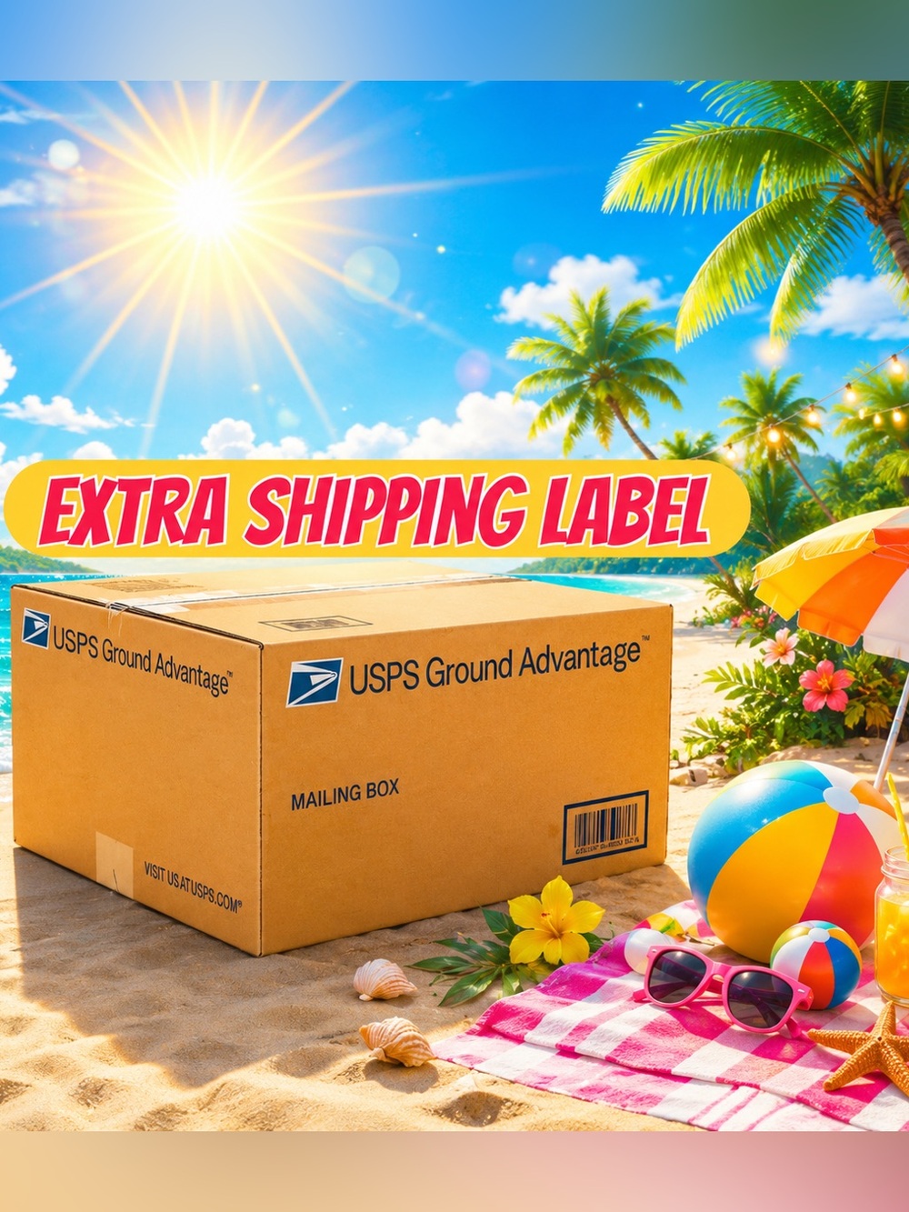 Extra Shipping Label